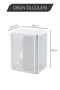 Mijölnir Cesta de Lavandería SMRTDCS-2 de Plástico Blanco 36.5 x 44 x 56 cm